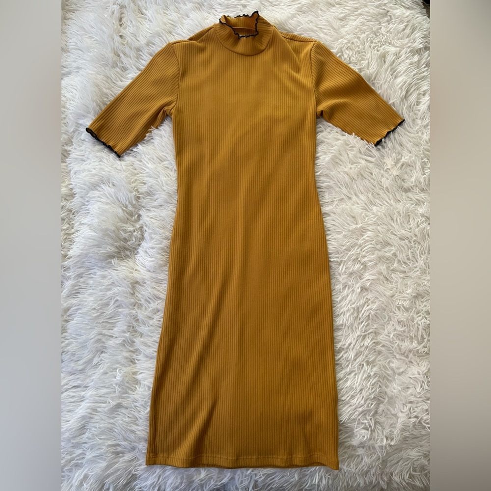 Urban Outfitters Mustard Dress